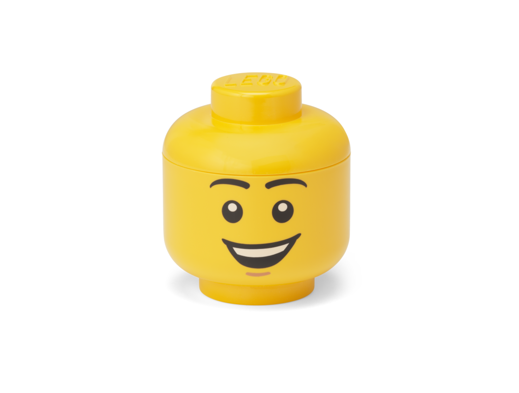 LEGO Storage LEGO úložná hlava (mini) - šťastný chlapec