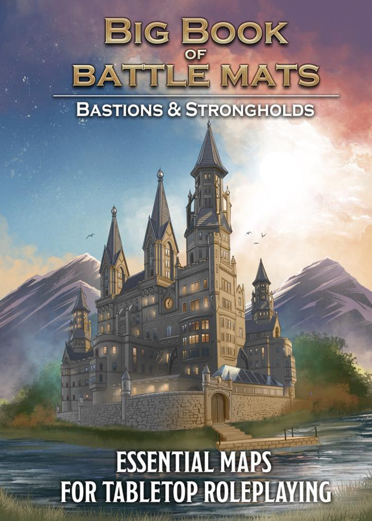 Loke Battle Mats Big Book of Battle Mats - Bastions and Strongholds