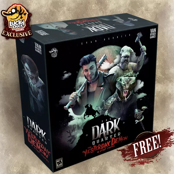 Lucky Duck Games The Dark Quarter: The Yesterday Demon & Other Stories -EN