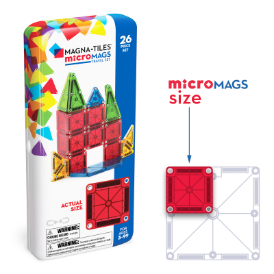 Magna-Tiles microMAGS Travel Set 26 dílků