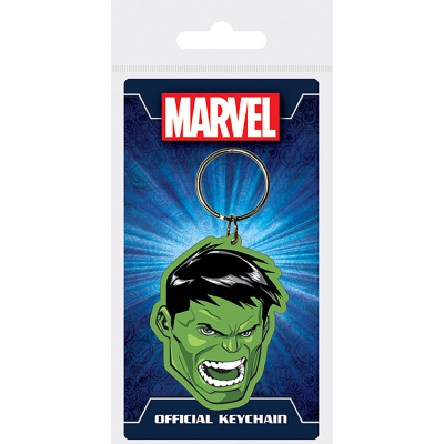 Marvel gumová klíčenka Hulk
