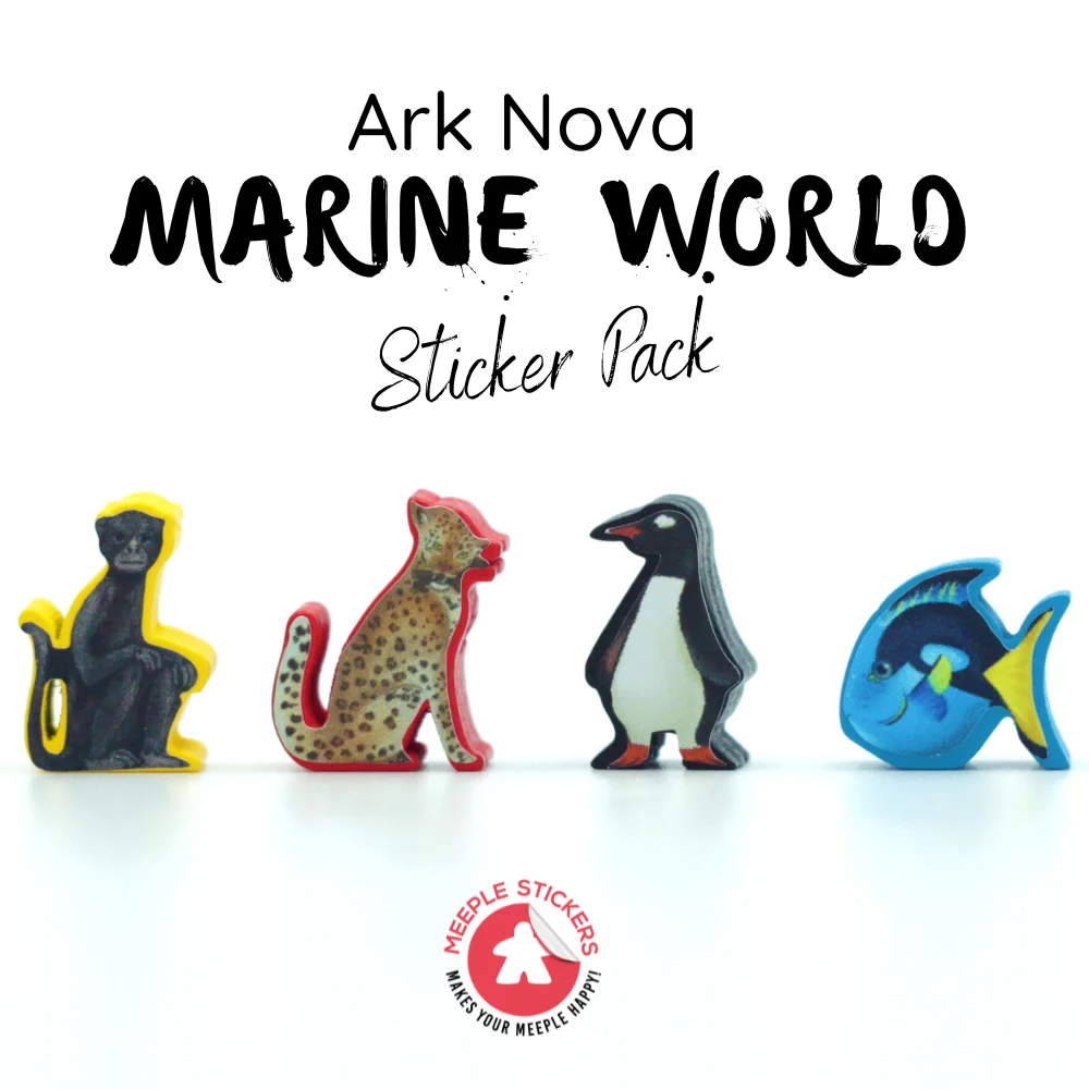 MeepleStickers Samolepky pro Archa Nova – Vodní světy