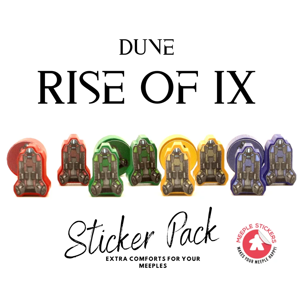 MeepleStickers Samolepky pro Duna Impérium - Vzestup Iksu
