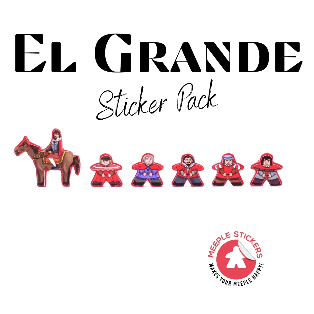 MeepleStickers Samolepky pro El Grande