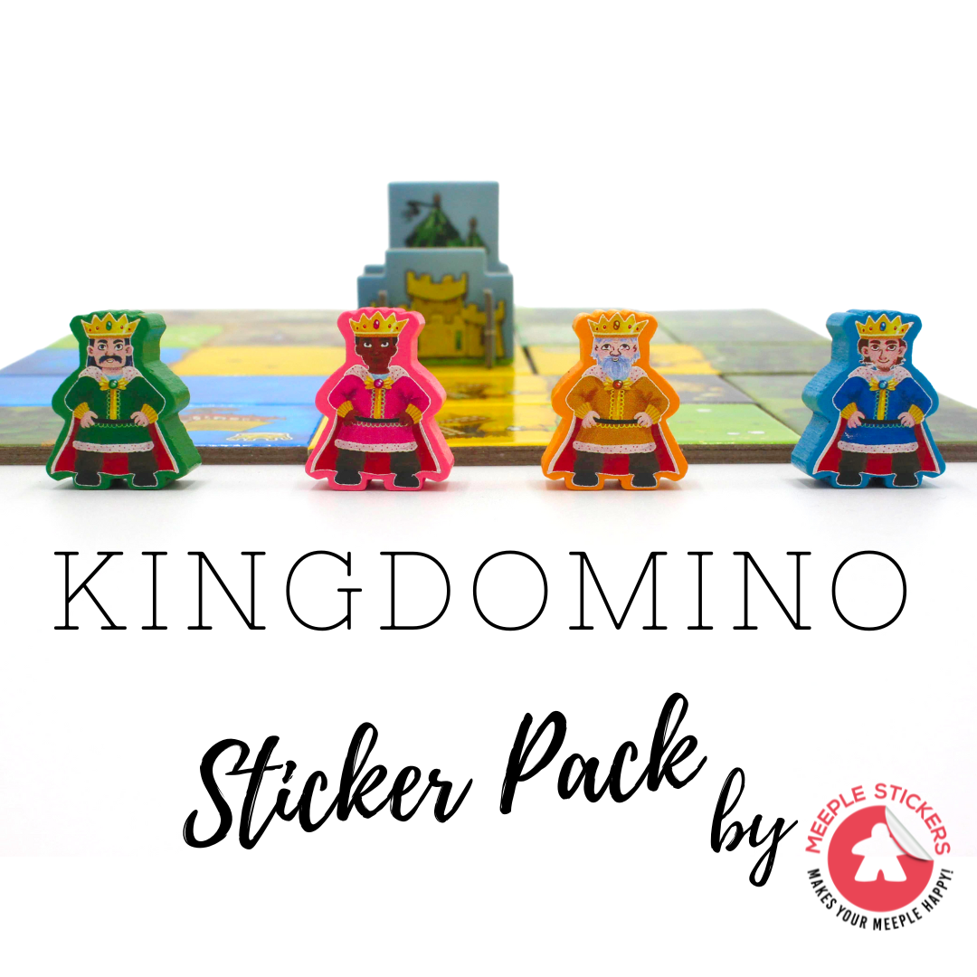 MeepleStickers Samolepky pro Kingdomino (Stickers)