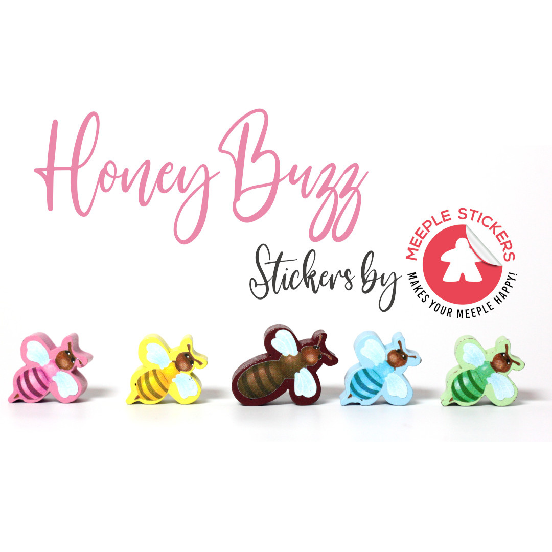 MeepleStickers Samolepky pro Medobraní (Honey Buzz Stickers)