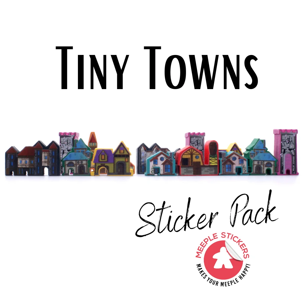 MeepleStickers Samolepky pro Městečka na dlani