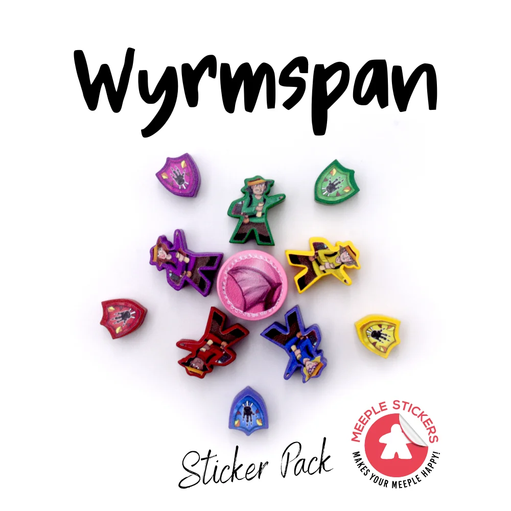 MeepleStickers Samolepky pro Na křídlech draků