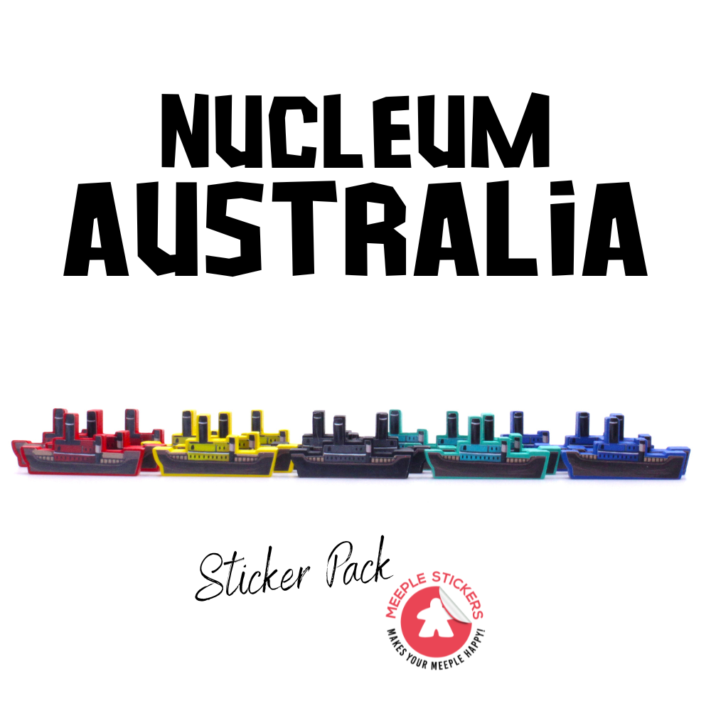 MeepleStickers Samolepky pro Nucleum Australia