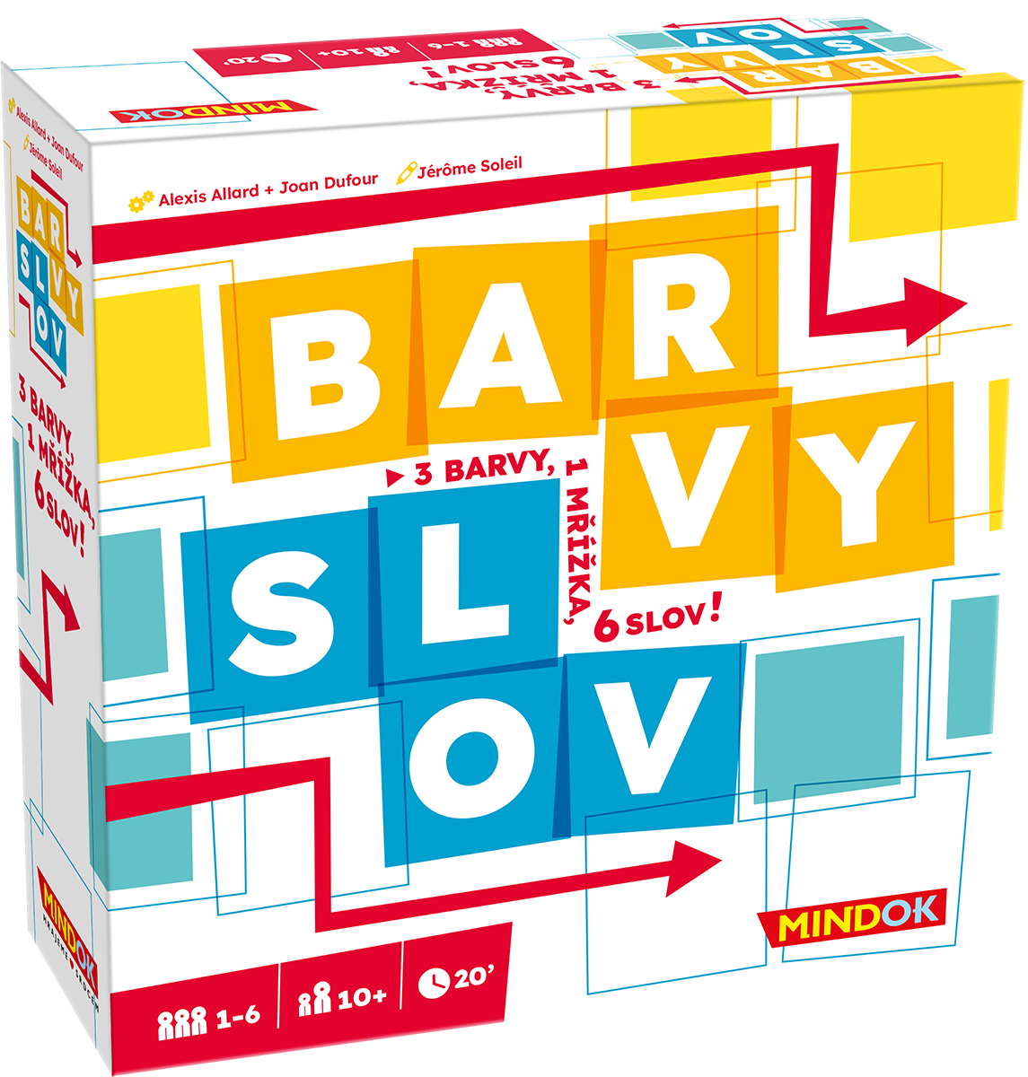 Mindok Barvy slov (Color Words CZ)
