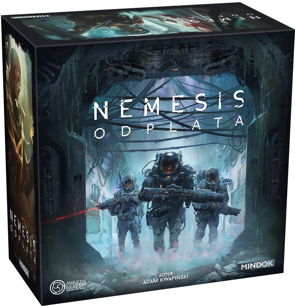 Mindok Nemesis: Odplata + Podpůrná jednotka + Bonusový náklad (Nemesis: Retaliation + Support Squad Expansion + Stretch Goals CZ)