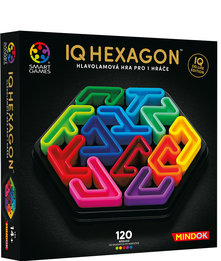 Mindok SMART games - IQ Deluxe: Hexagon (Smart Games)