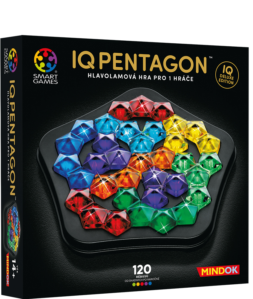 Mindok SMART games - IQ Deluxe: Pentagon (Smart Games)