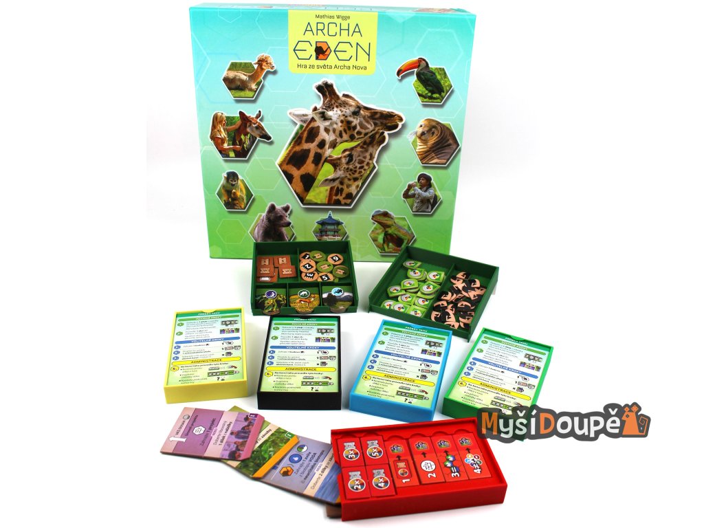 Myší Doupě Insert - Archa Eden (Organizér pro hru) NENÍ HRA! Insert: Archa Eden