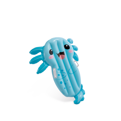 Nafukovací lehátko ve tvaru Axolotl s madly