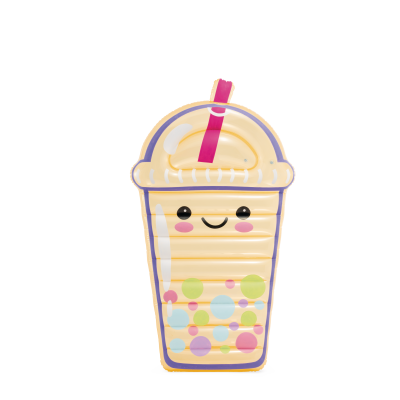 Nafukovací lehátko ve tvaru bubble tea Boba Buddy