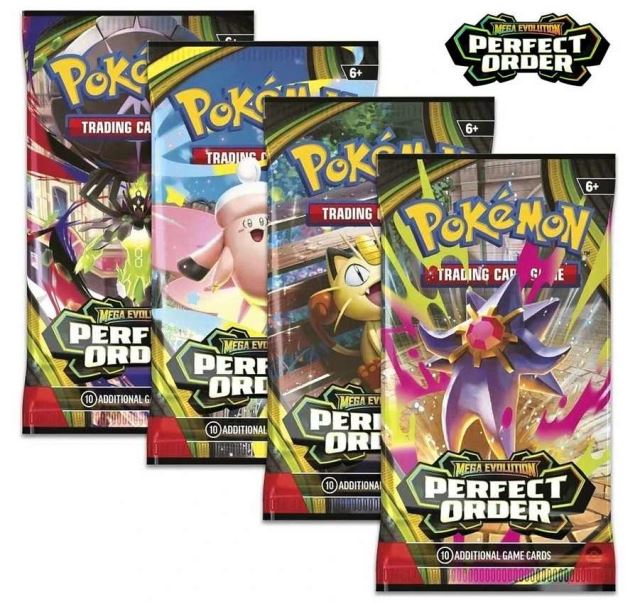 Nintendo Pokémon TCG: Mega Evolution Perfect Order - Booster