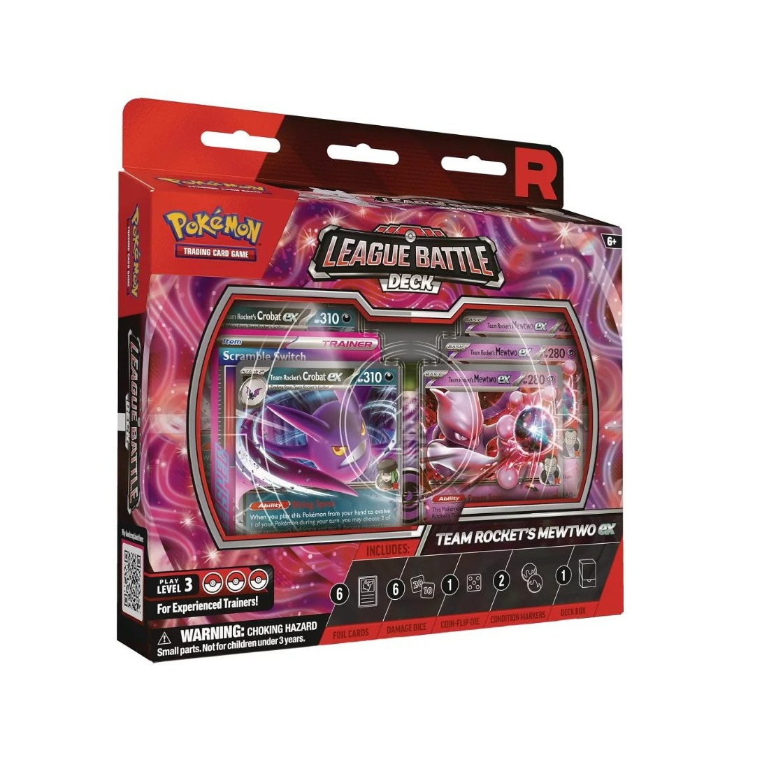 Nintendo Pokémon TCG: Team Rocket's Mewtwo ex League Battle Deck