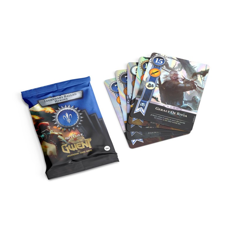 No Loading Games Gwent Legendary Ballad Foil Cards - Northern Realms EN