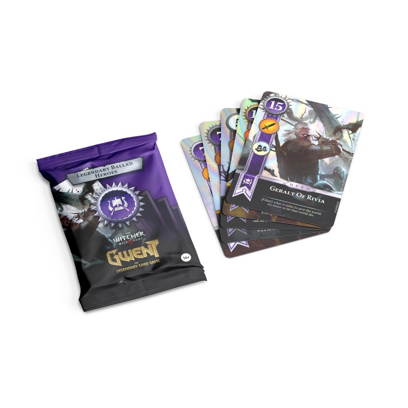 No Loading Games Gwent Legendary Ballad Foil Cards - Skellige EN