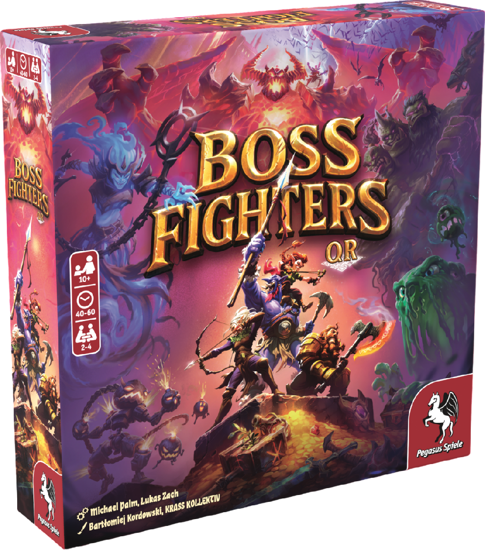 Pegasus Spiele Boss Fighters QR - EN