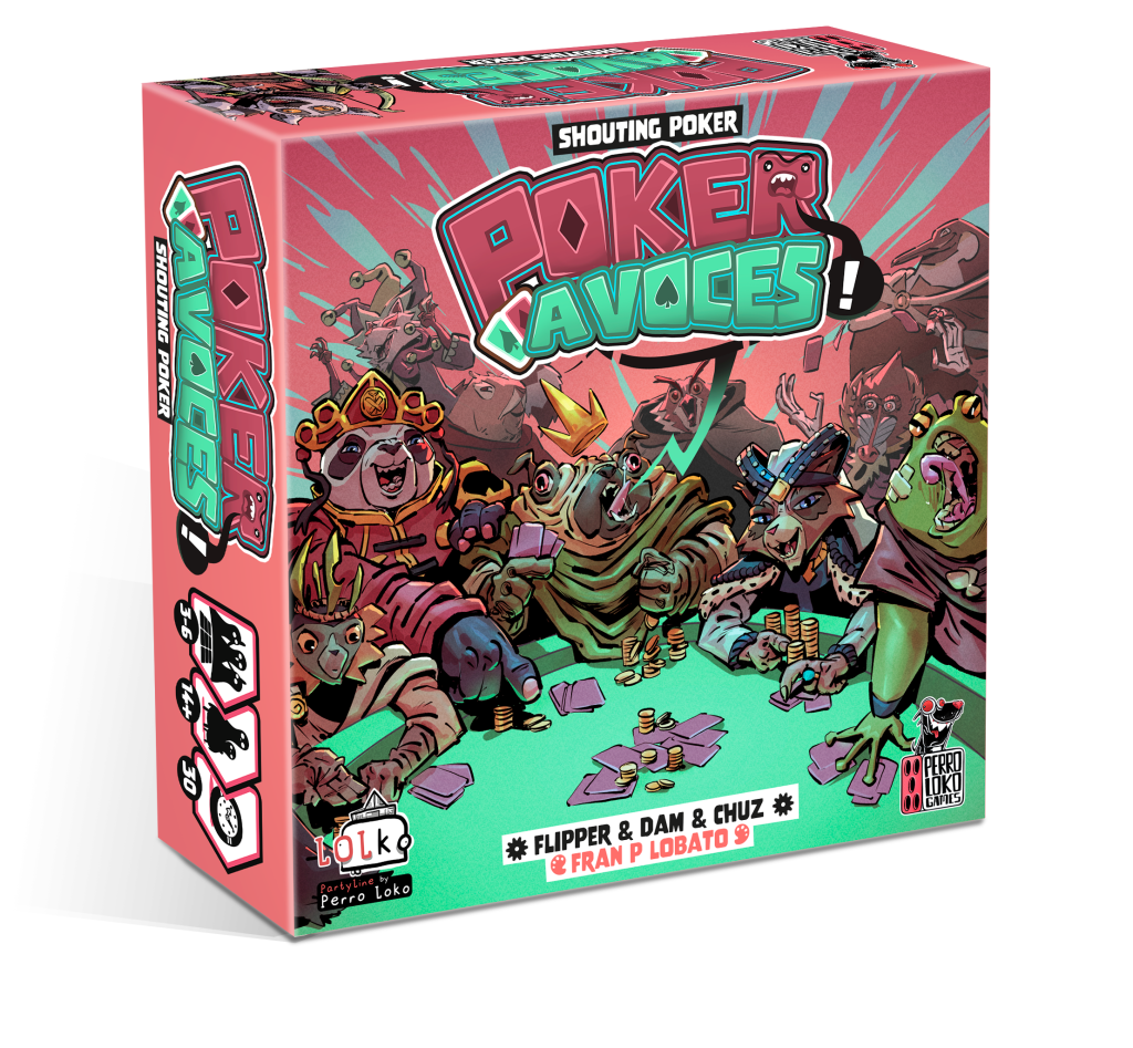 Perro Loko Games Póker a Voces (Shouting Poker)