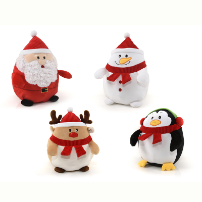 Plyšové Vánoční figurky mačkací "Squishy"  20 cm