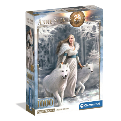 Puzzle 1000 dílků Anne Stokes Zimní strážci