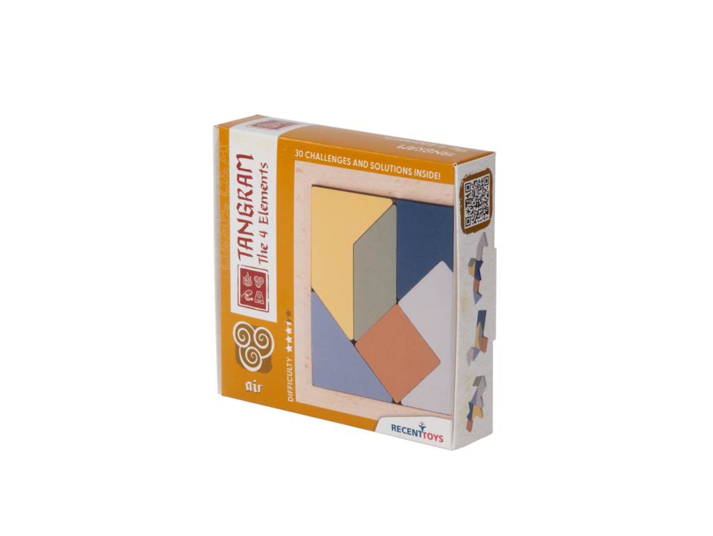RECENTTOYS Tangram 4 elementy - vzduch