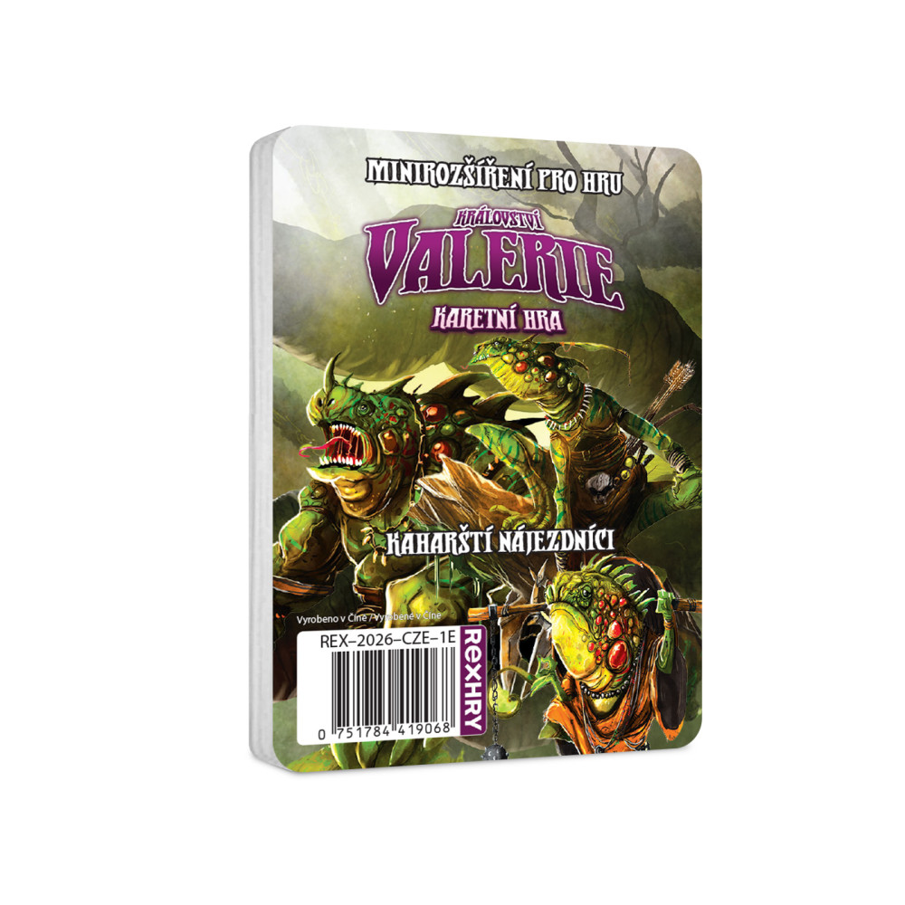 REXhry Království Valerie: Kaharští nájezdníci (minirozšíření) (Valeria: Card Kingdoms – Kaharian Monster Park CZ)
