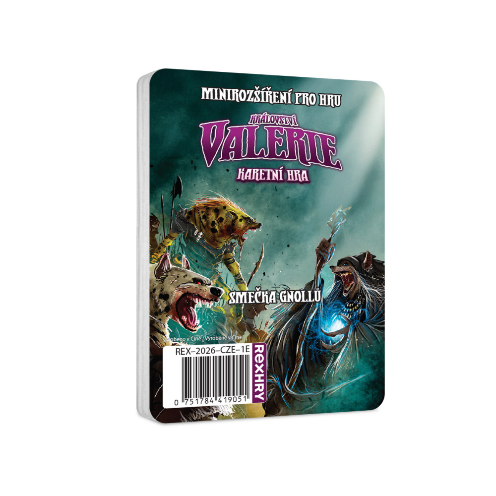 REXhry Království Valerie: Smečka gnollů (minirozšíření) (Valeria: Card Kingdoms – Gnoll Pack CZ)