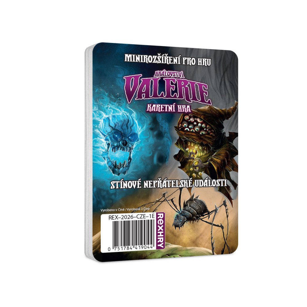 REXhry Království Valerie: Stínové nepřátelské události (minirozšíření) (Valeria: Card Kingdoms – Shade Monster Events CZ)