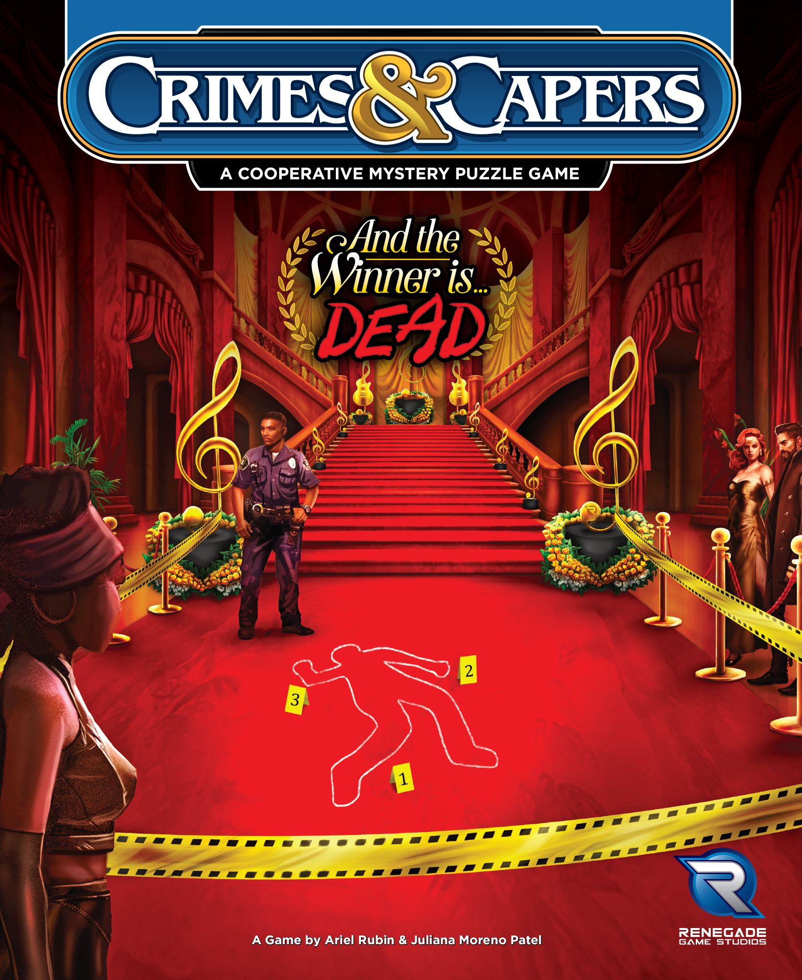 Renegade Games Poškozené - Crimes & Capers And the Winner is... DEAD!