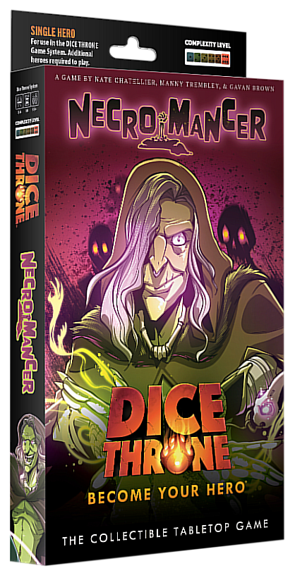 Roxley Games Dice Throne: Hero Pack Necromancer