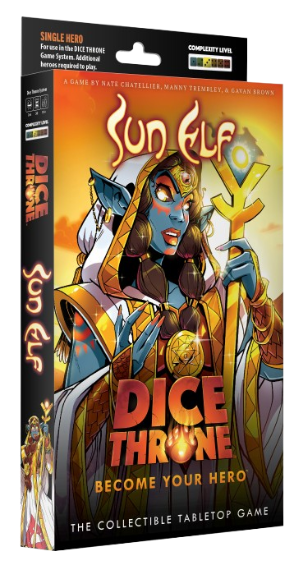 Roxley Games Dice Throne: Hero Pack Sun Elf