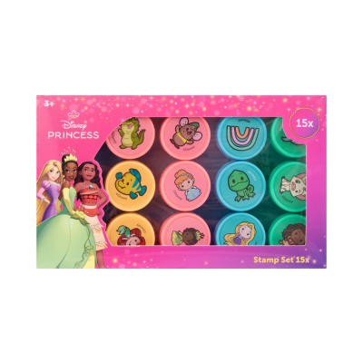 Set razítek Disney Princezny 15 ks