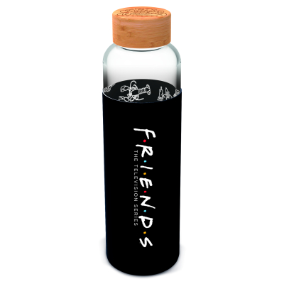 Skleněná láhev s návlekem 585 ml