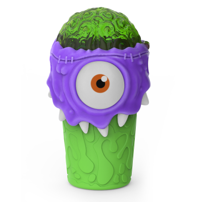 Slushy Maker Monster výroba ledové tříště - Fialová hlava