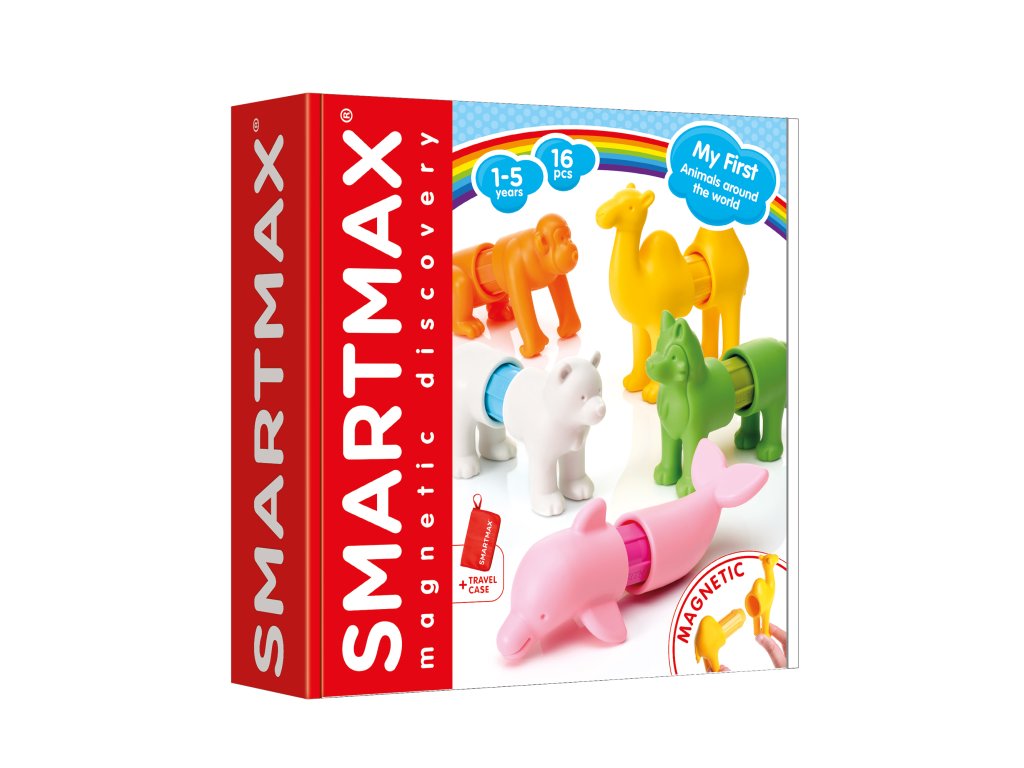 SmartMax Moje první zvířátka z celého světa - 16 ks