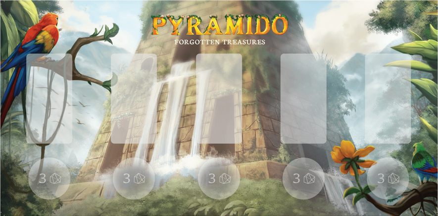 Synapses Games Pyramido Forgotten Treasures Playmat