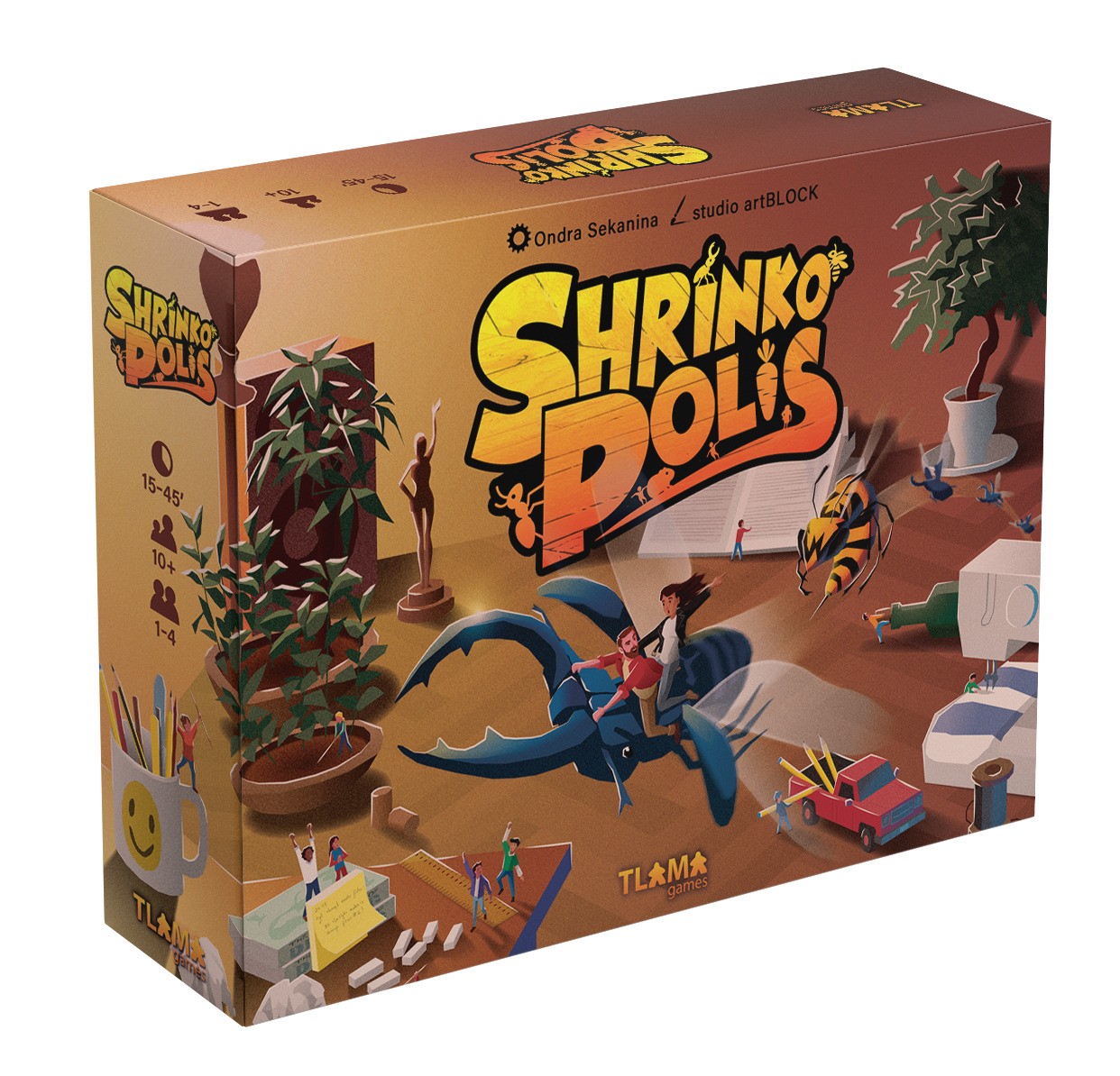 TLAMA games (Rozbaleno) -20% Shrinkopolis CZ/EN