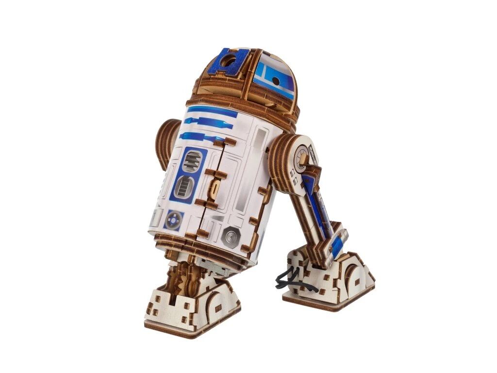 Ugears Star Wars R2-D2 (3D dřevěná mechanická skládačka)
