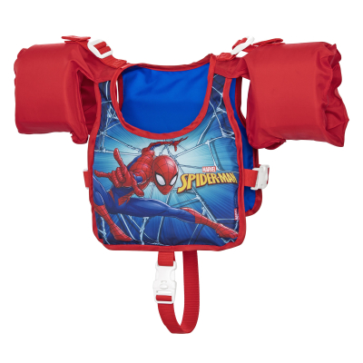 Vesta Spiderman s rukávky dětská plovací