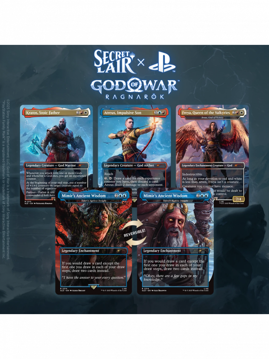 Wizards of the Coast Magic The Gathering - Secret Lair x God of War: Norse