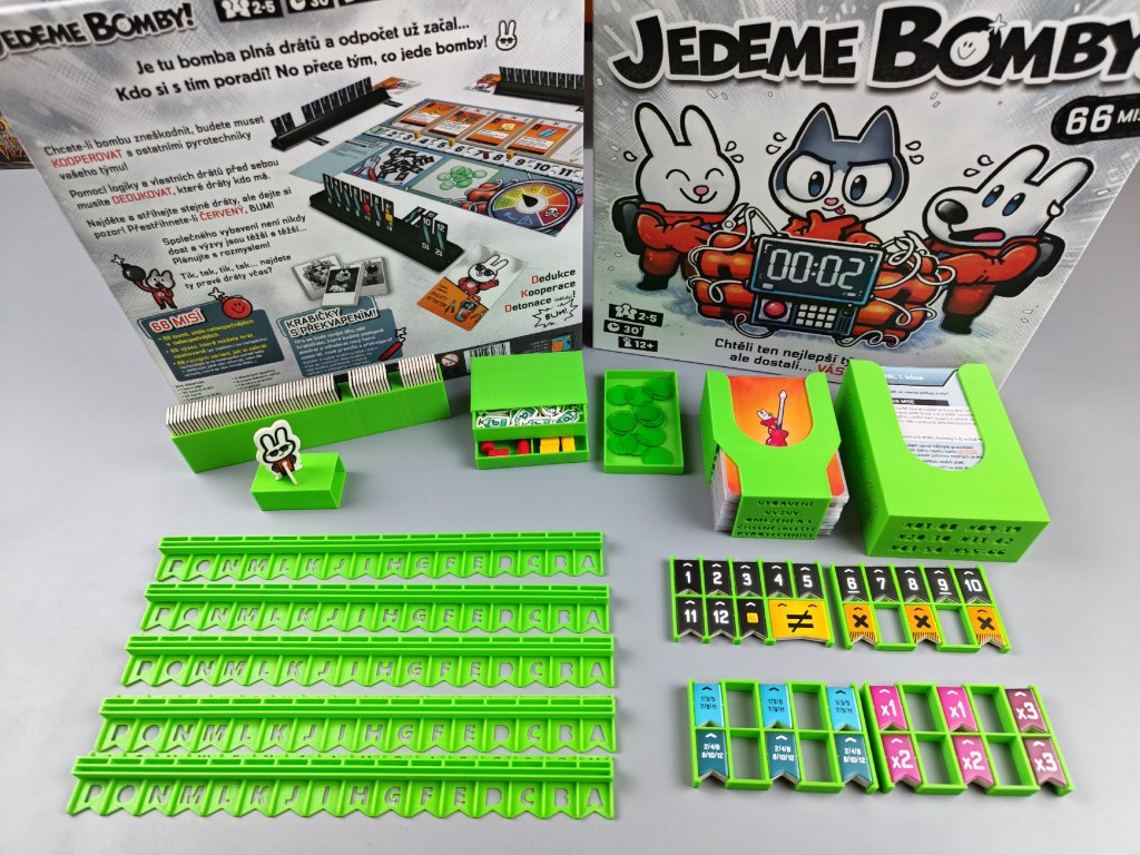 inserty.cz Insert: Jedeme bomby! (černý